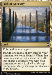 Path of Ancestry - Aetherdrift Commander Decks