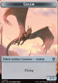 Golem - Aetherdrift Commander Decks