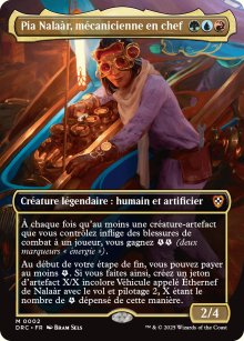 Pia Nalar, mcanicienne en chef - Aetherdrift Commander Decks