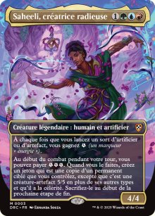 Saheeli, cratrice radieuse - Aetherdrift Commander Decks