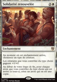 Solidarit renouvele - Aetherdrift Commander Decks