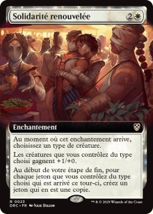 Solidarit renouvele - Aetherdrift Commander Decks