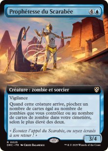 Prophtesse du Scarabe - Aetherdrift Commander Decks