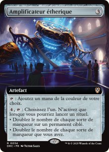 Amplificateur therique - Aetherdrift Commander Decks