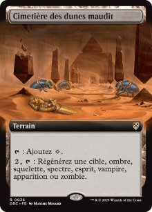 Cimetire des dunes maudit - Aetherdrift Commander Decks