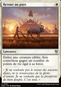 Retour au pays - Aetherdrift Commander Decks