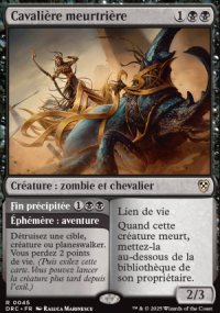 Cavalire meurtrire<br>Fin prcipite - Aetherdrift Commander Decks