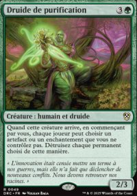 Druide de purification - Aetherdrift Commander Decks