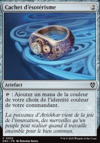 Cachet d'sotrisme - Aetherdrift Commander Decks