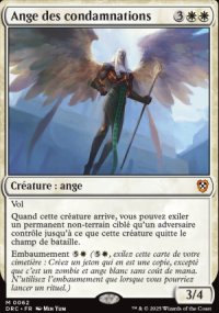 Ange des condamnations - Aetherdrift Commander Decks