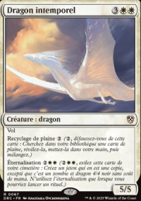 Dragon intemporel - Aetherdrift Commander Decks