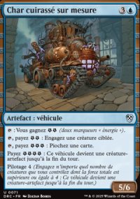 Char cuirass sur mesure - Aetherdrift Commander Decks