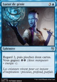 Lueur de gnie - Aetherdrift Commander Decks