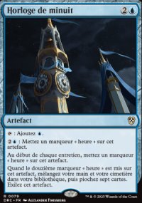 Horloge de minuit - Aetherdrift Commander Decks