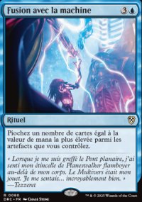 Fusion avec la machine - Aetherdrift Commander Decks