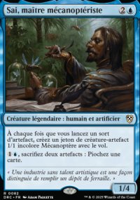 Sai, matre mcanoptriste - Aetherdrift Commander Decks