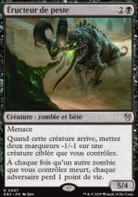 ructeur de peste - Aetherdrift Commander Decks