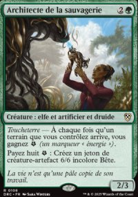 Architecte de la sauvagerie - Aetherdrift Commander Decks