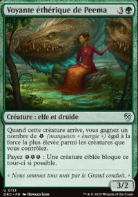 Voyante thrique de Peema - Aetherdrift Commander Decks