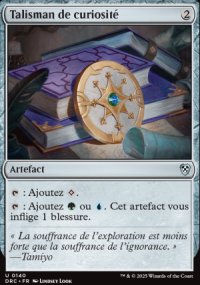 Talisman de curiosit - Aetherdrift Commander Decks