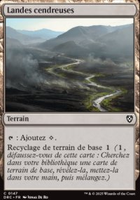 Landes cendreuses - Aetherdrift Commander Decks