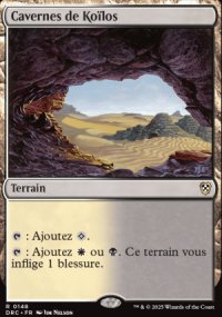 Cavernes de Kolos - Aetherdrift Commander Decks