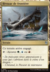 Bivouac de frontire - Aetherdrift Commander Decks