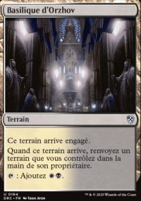 Basilique d'Orzhov - Aetherdrift Commander Decks