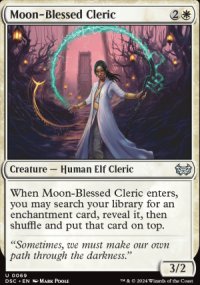 Moon-Blessed Cleric - Duskmourn House of Horrors: Commander Decks