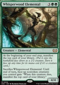 Whisperwood Elemental - Duskmourn House of Horrors: Commander Decks