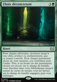 Choix dconcertant - Duskmourn House of Horrors: Commander Decks