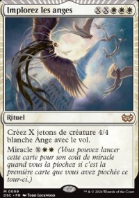 Implorez les anges - Duskmourn House of Horrors: Commander Decks