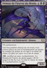 Dmon de l'uvre du destin - Duskmourn House of Horrors: Commander Decks