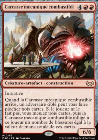 Carcasse mcanique combustible - Duskmourn House of Horrors: Commander Decks