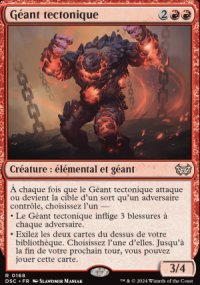 Gant tectonique - Duskmourn House of Horrors: Commander Decks