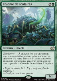 Colonie de scalaires - Duskmourn House of Horrors: Commander Decks