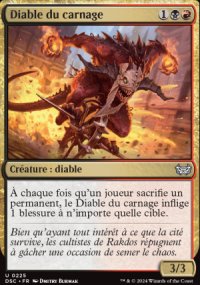 Diable du carnage - Duskmourn House of Horrors: Commander Decks