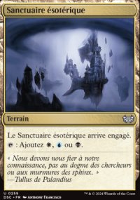 Sanctuaire sotrique - Duskmourn House of Horrors: Commander Decks