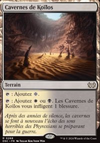 Cavernes de Kolos - Duskmourn House of Horrors: Commander Decks