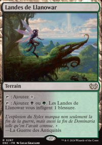 Landes de Llanowar - Duskmourn House of Horrors: Commander Decks