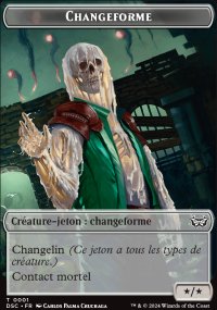 Jeton Changeforme - Duskmourn House of Horrors: Commander Decks