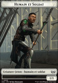 Humain et Soldat - Duskmourn House of Horrors: Commander Decks