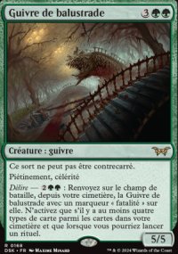 Guivre de balustrade - Duskmourn: House of Horrors