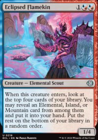 Eclipsed Flamekin - Lorwyn Eclipsed