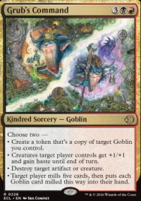 Grub's Command - Lorwyn Eclipsed