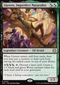 Lluwen, Imperfect Naturalist - Lorwyn Eclipsed