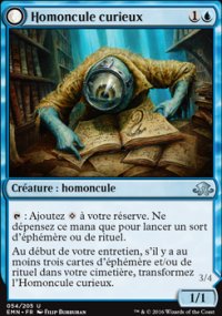 Homoncule curieux<br>Lecteur vorace