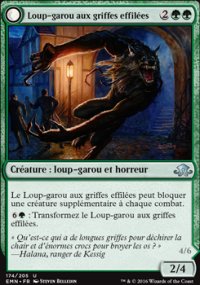 Loup-garou aux griffes effiles<br>Enchevtreur fibreux