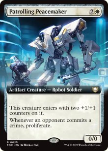 Patrolling Peacemaker - Edge of Eternities Commander Decks