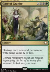 Gaze of Granite - Edge of Eternities Commander Decks